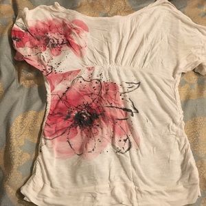 Flower print shirt